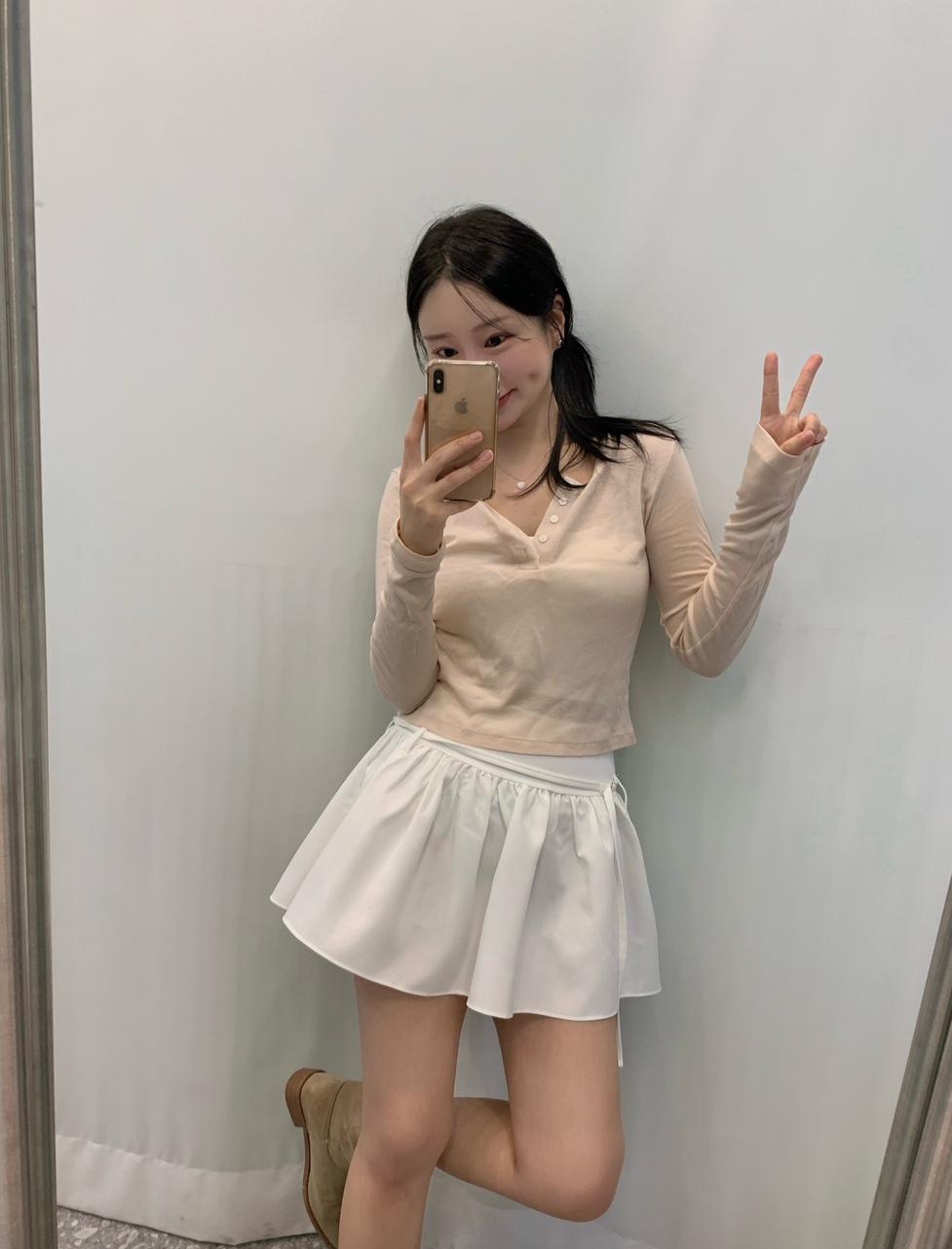 어반그래스 벨트세트 키치 플레어 미니 스커트