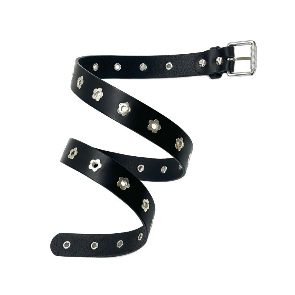스터드 벨트 -  FLOWER EYELET (30mm)