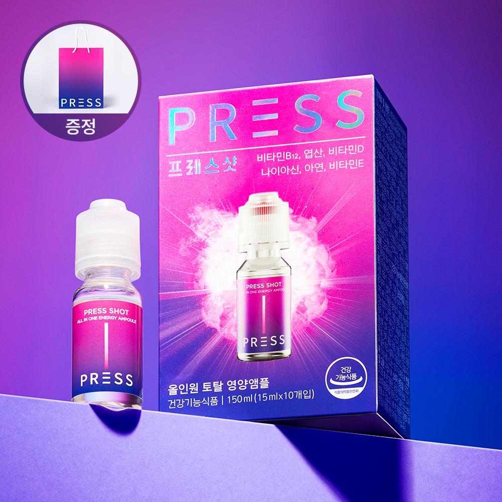 국민 에너지 서포터 액상 비타민 프레스샷 15ml x 10개입 1BOX