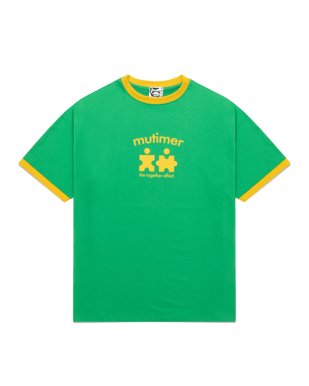 Puzzle Ringer T-shirt - M