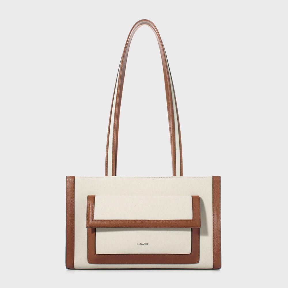 977케이디 숄더백 브라운