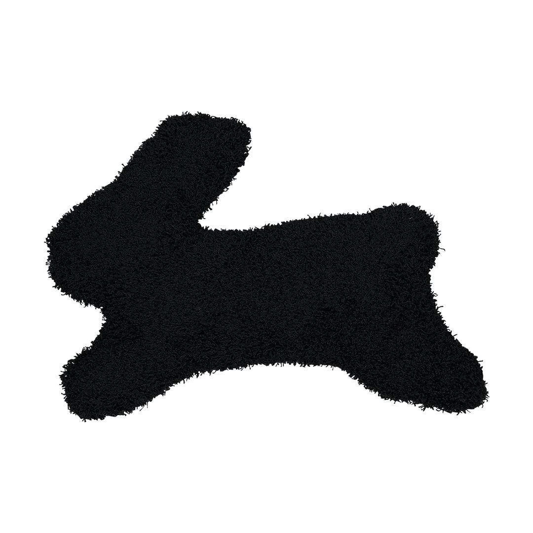 Happy Bunny Plush Rug