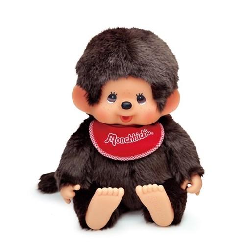 Premium Standard Super Soft Monchhichi Brown Boy L