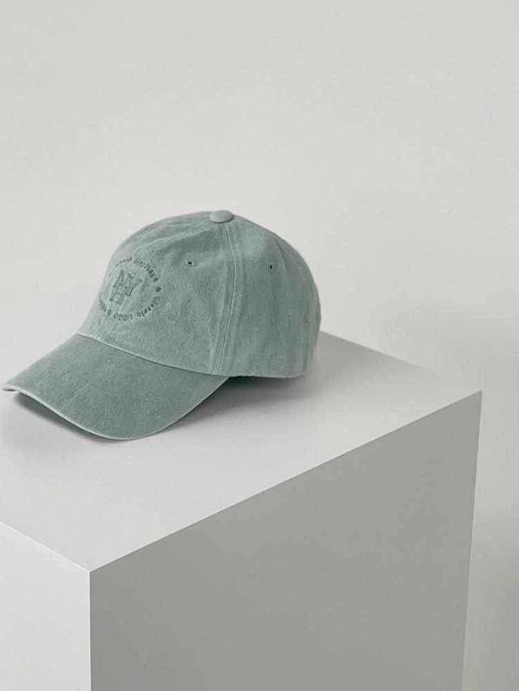 washing NYH cap 3color 피그먼트 워싱 파스텔 볼캡 캡 모자 자수