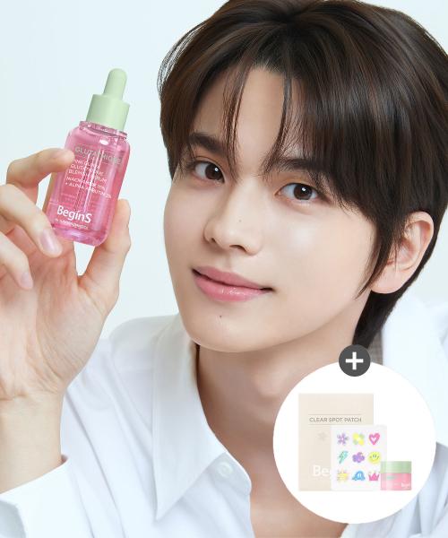 핑크 구아바 글루타치온 흔적 세럼 30ml (클리어스팟패치+흔적 워시오프마스크5g 증정)