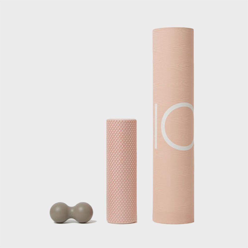 마이 홈트레이닝세트3_에어스킨요가매트(5mm)+미니폼롤러+피넛볼