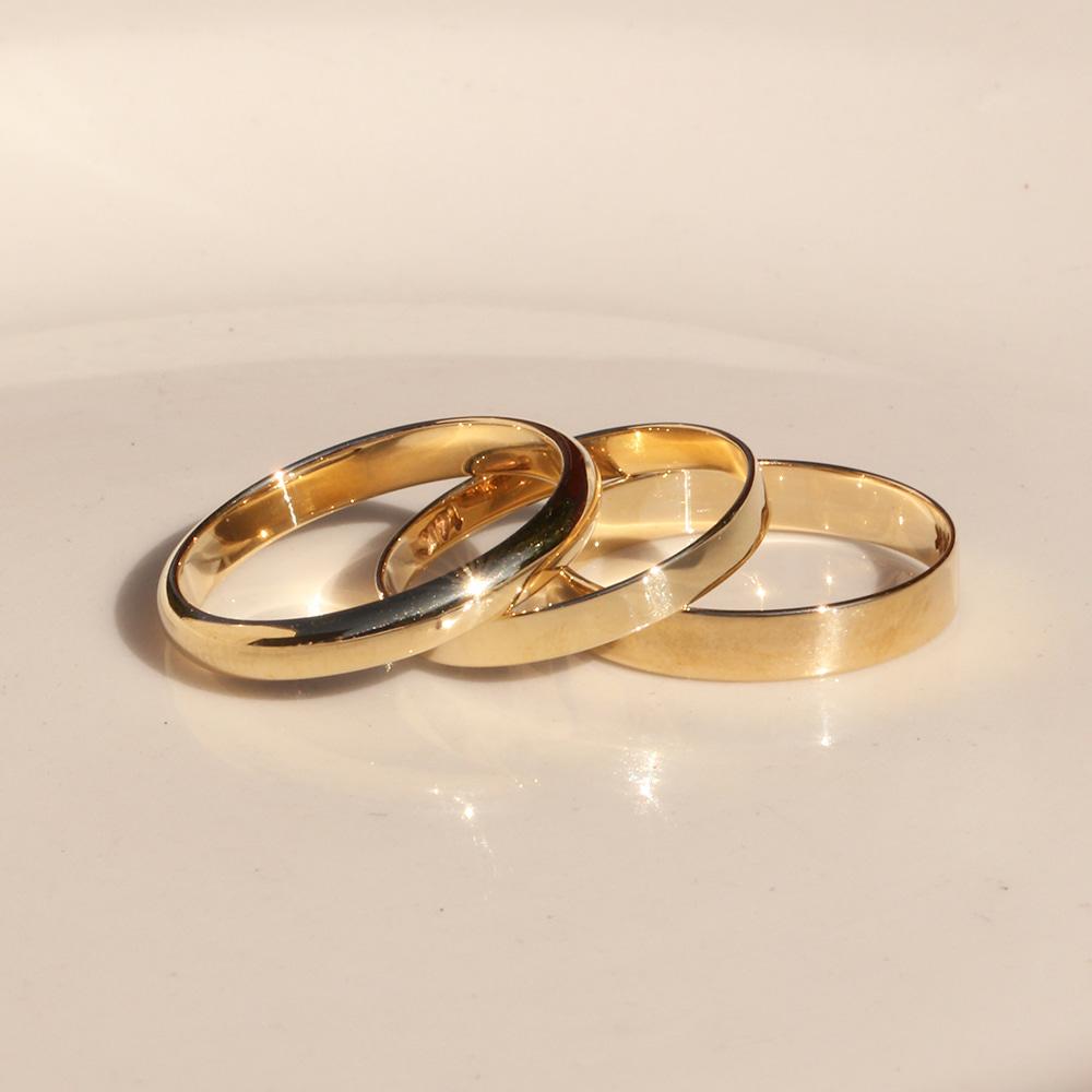 데일리 심플링 엥게이지 평반지 1푼,2푼,3푼,5푼,7푼,1돈 반지