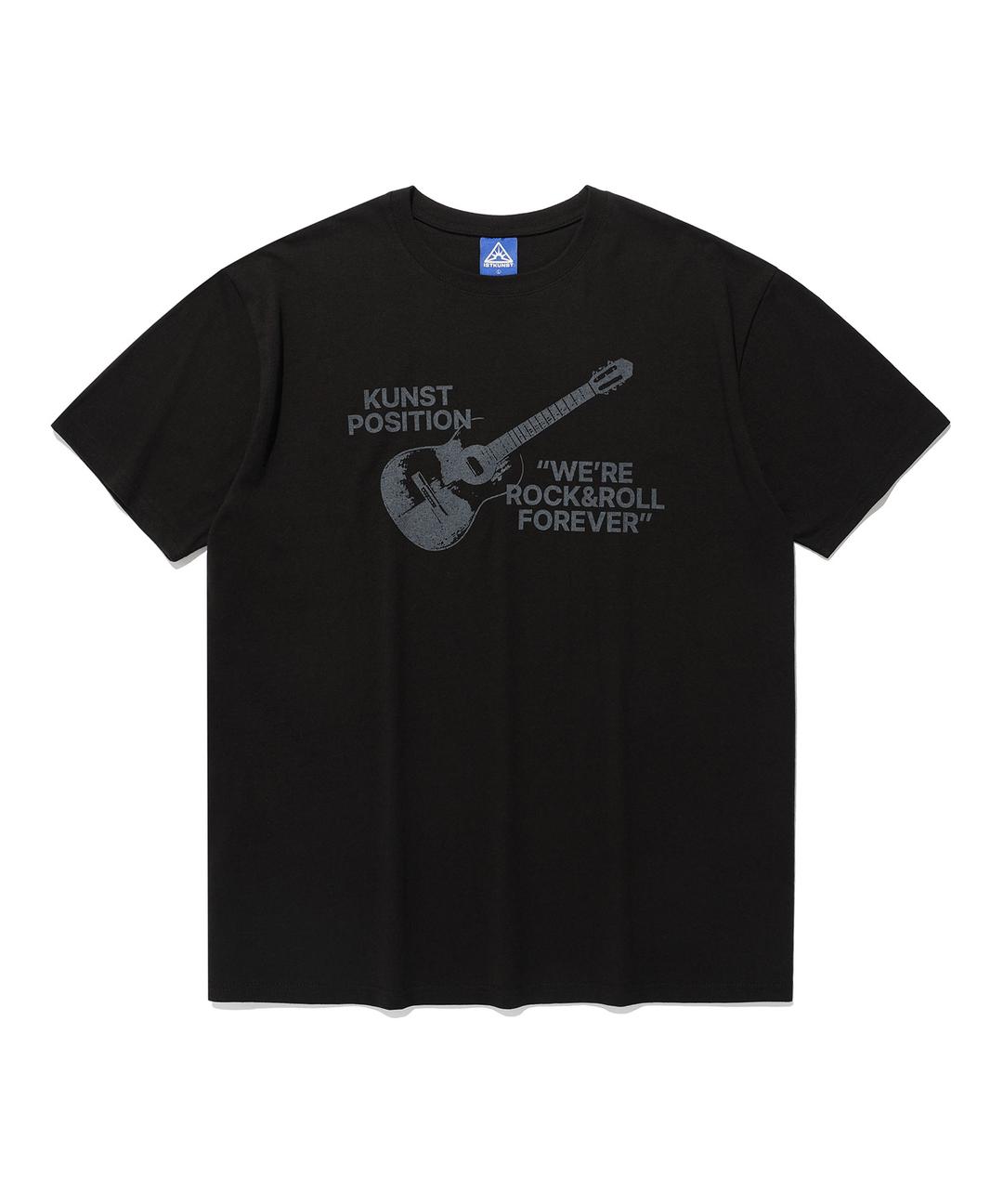 rock&roll tee_black