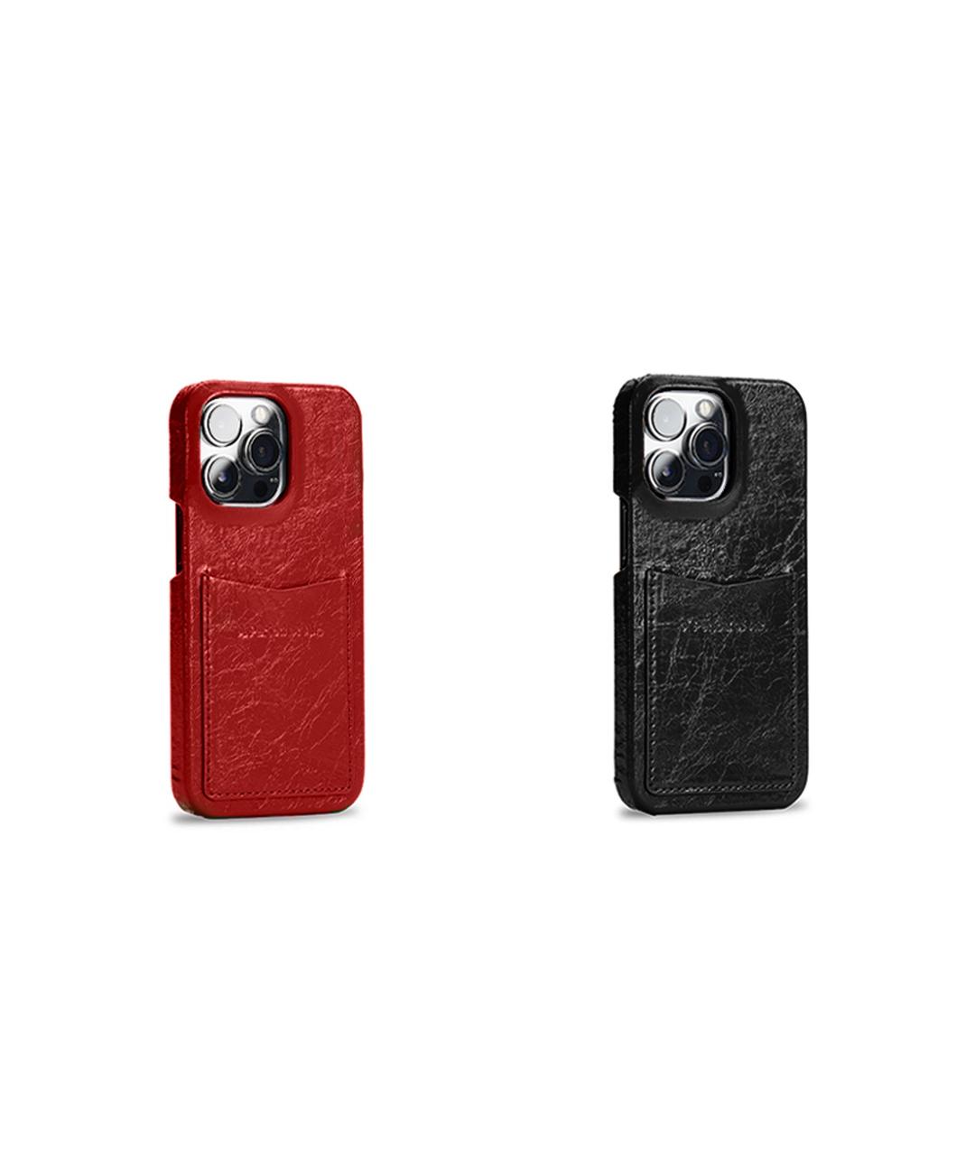 Crinkle Leather iPhone case_2color