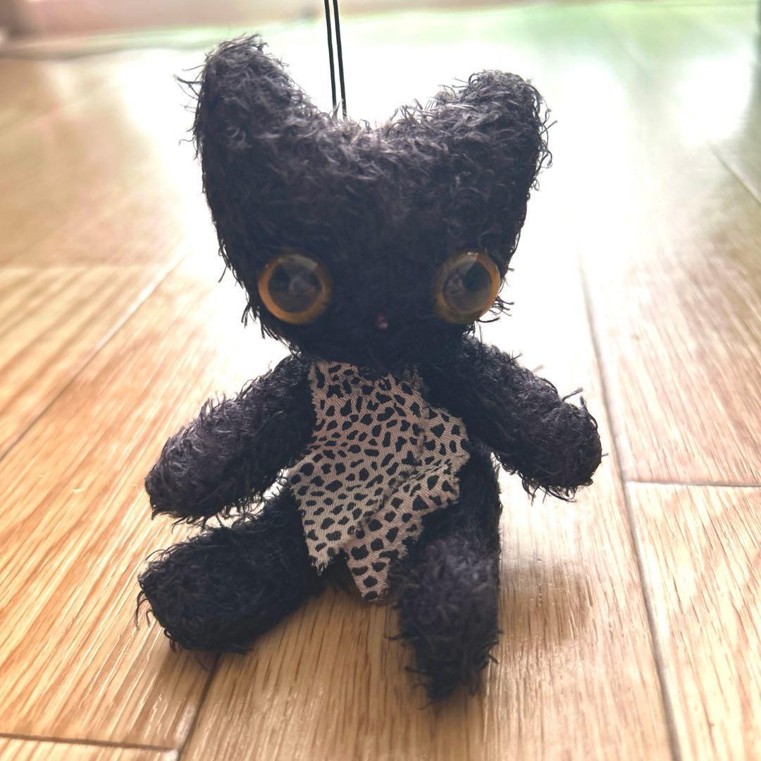 catcatcat!ぬいぐるみストラップ　マスコット　茶猫　マリーメゾンドミュー