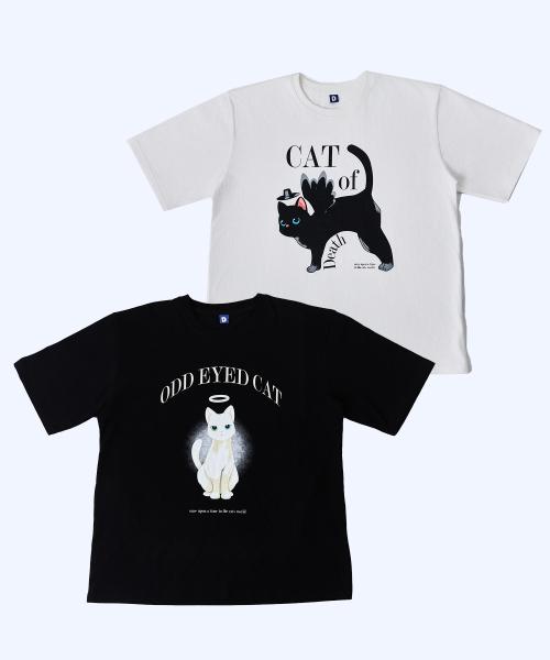 전설의고양 프린팅 티셔츠