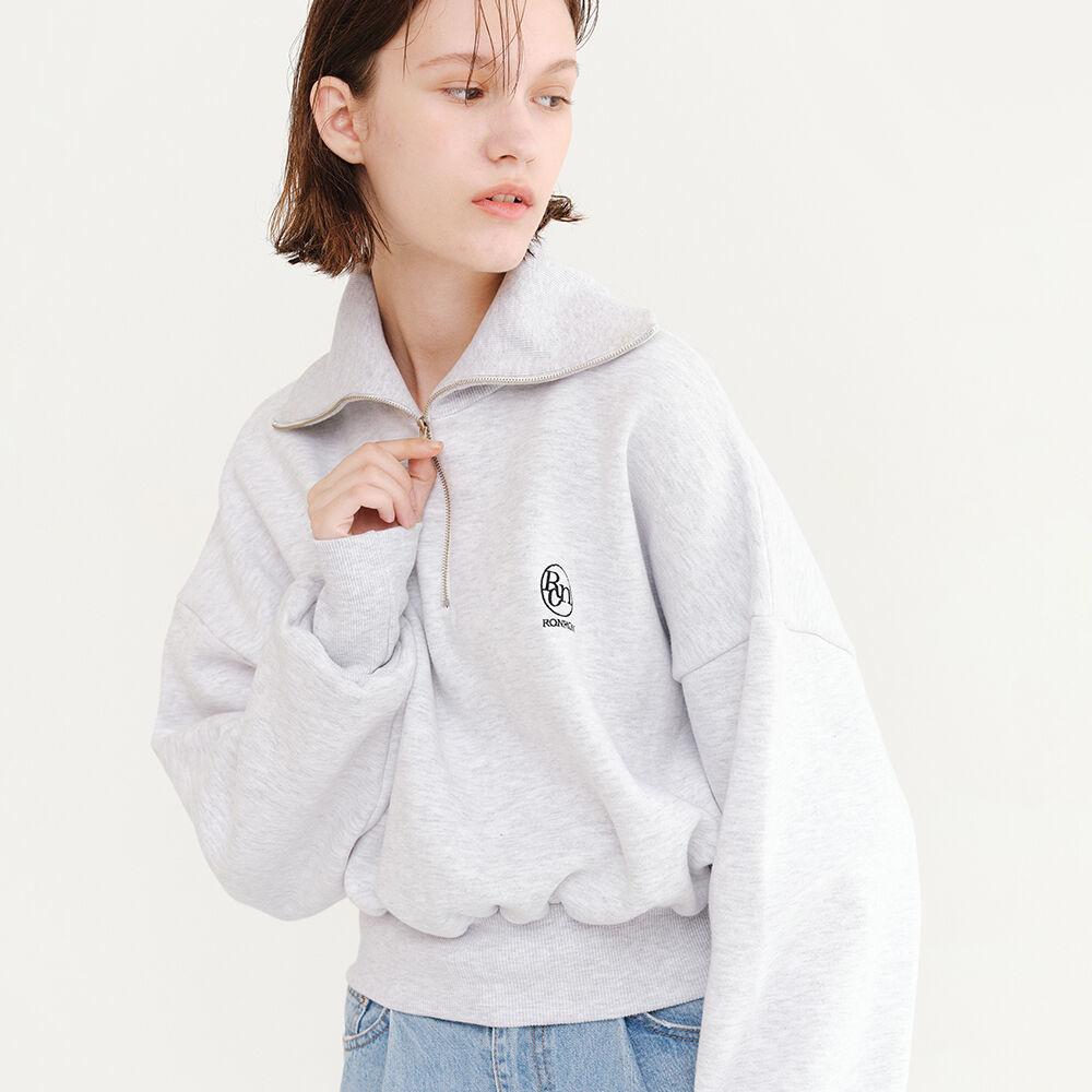 HALF ZIP UP SWEATSHIRT (6color)
