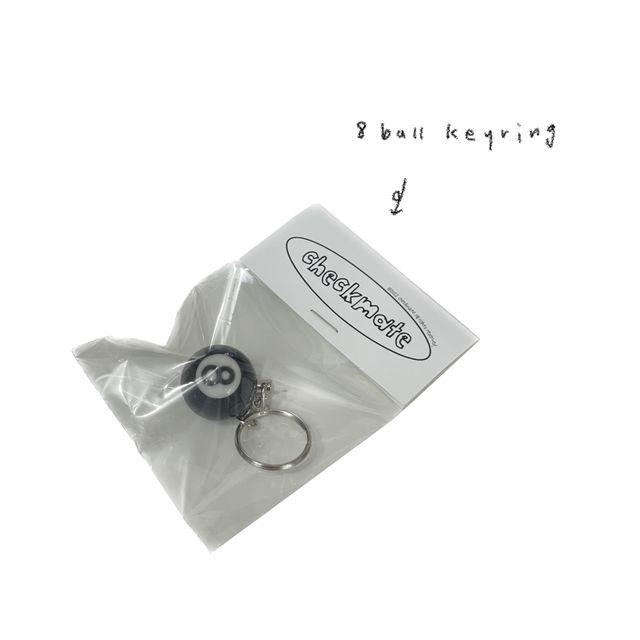 [단독] 8ball keyring 8볼 에잇볼 키링 열쇠고리 커플키링 우정키링 당구공키링 체크메이트