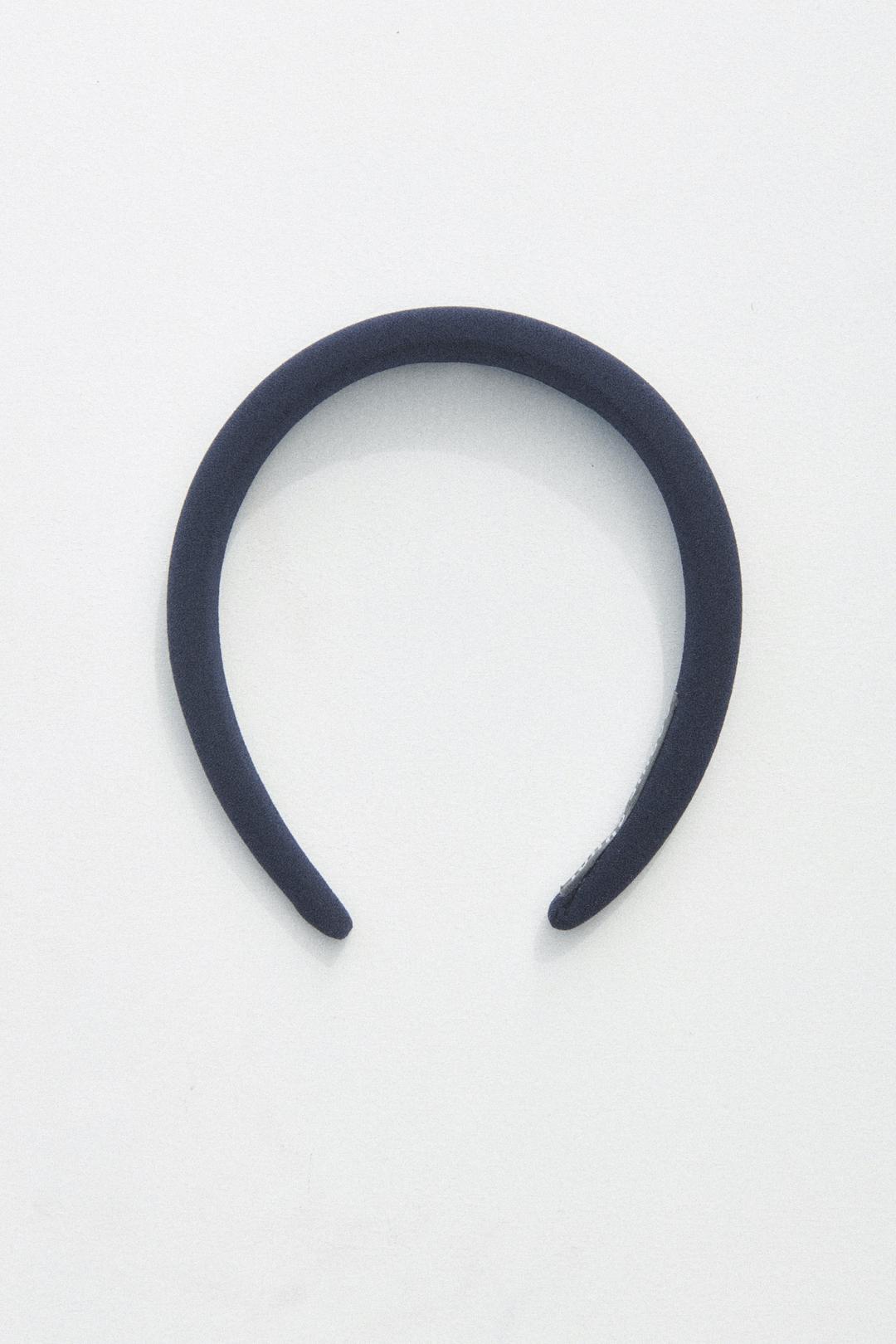 CLASSIC PUFFY HEADBAND - NAVY
