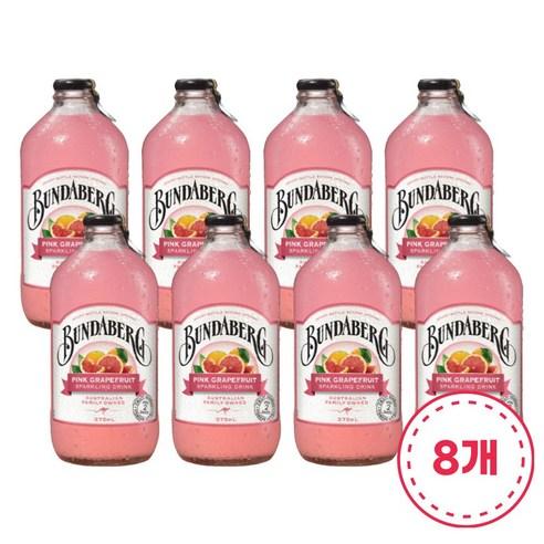 분다버그 핑크자몽 그레이프푸르트 탄산음료, 375ml, 8개 - 기타탄산음료 | 쿠팡
