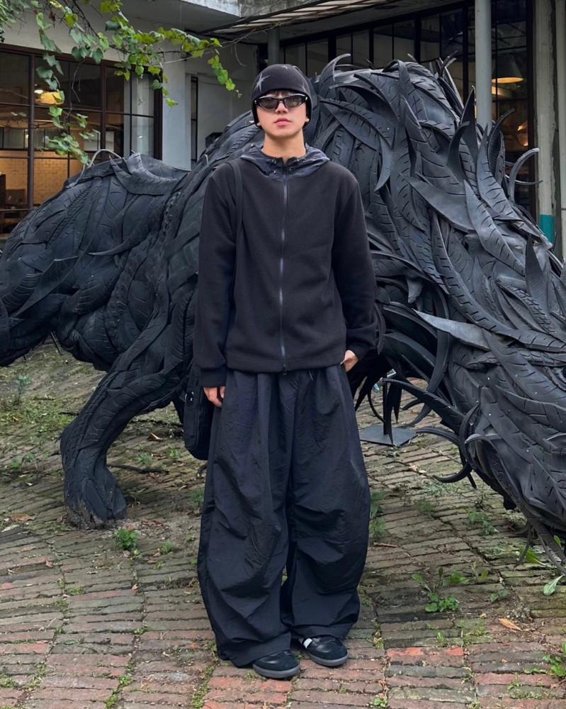 턱시스 스냅 나일론 팬츠 3C