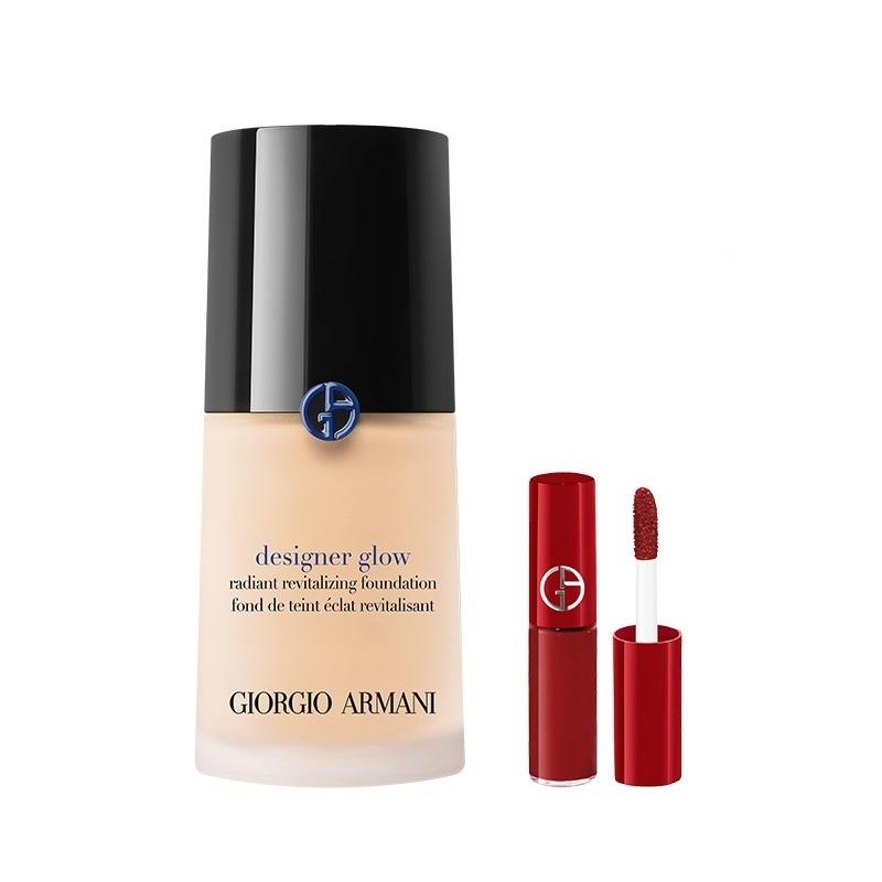 [아르마니 뷰티][3S][S] NEW 디자이너 글로우 파운데이션 30ml 세트