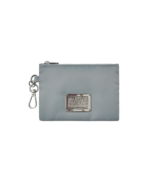 CLASSIC LOGO KEYRING POUCH gray