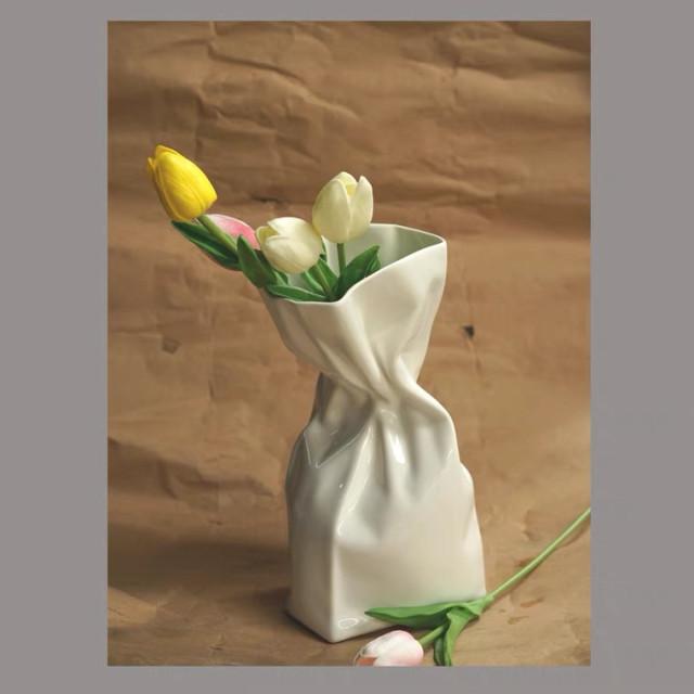 오렌지베케이션 링클 베이스 Wrinkle vase