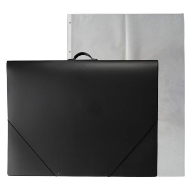 A1 A2 대형 클리어화일 20P 파일 포스터 브로마이드 도면 속지 리필 내지