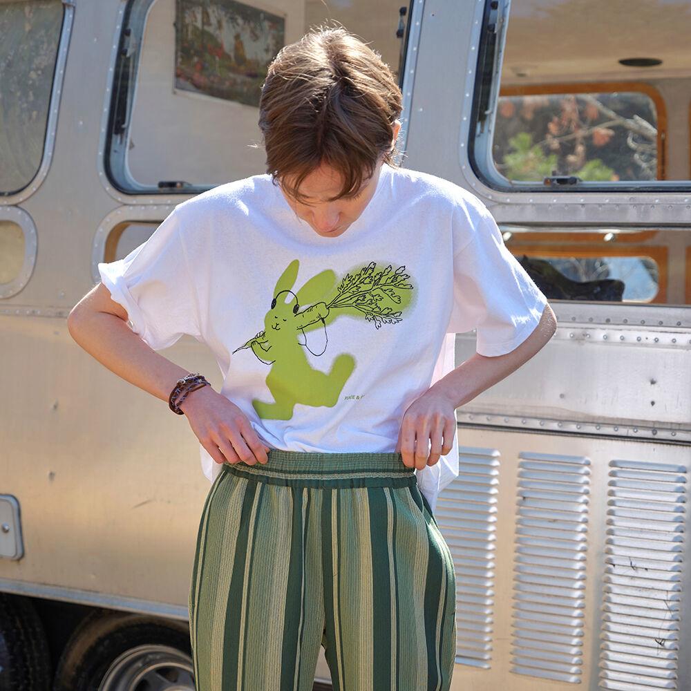 Peace and Earth 티셔츠 (White)