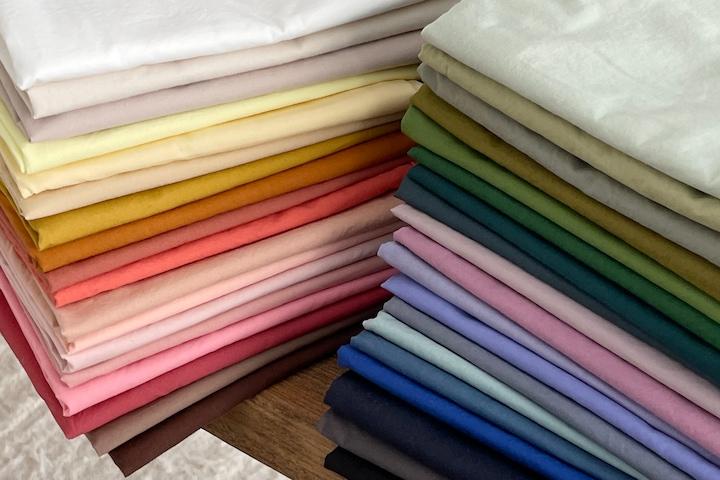 고밀도 무지 바이오워싱 베개커버 2size 45color