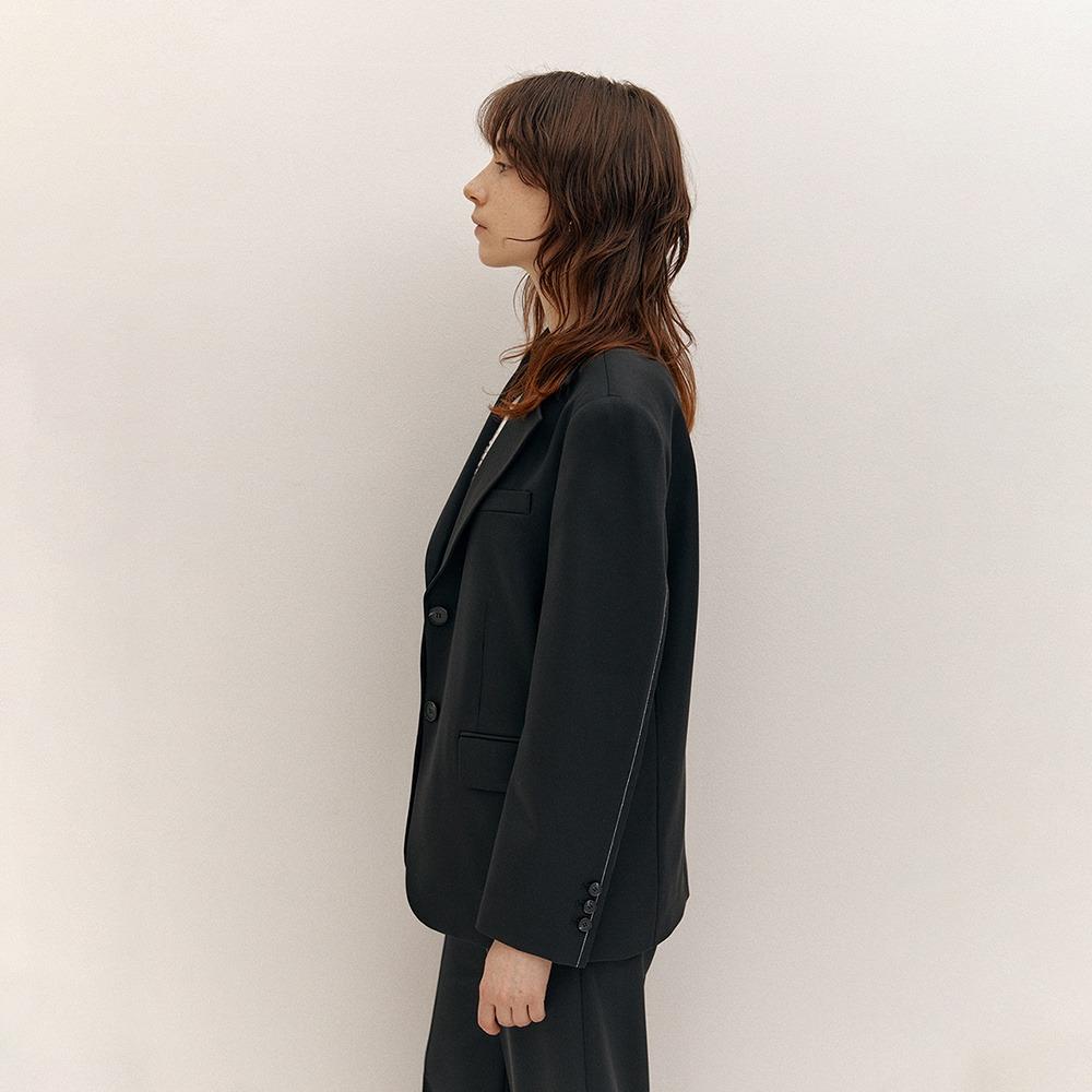[박지현 착용]MARTIN SINGLE JACKET (Black)