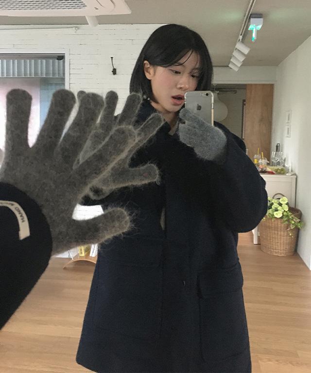 데일리쥬 아빈 베이직 앙고라 장갑