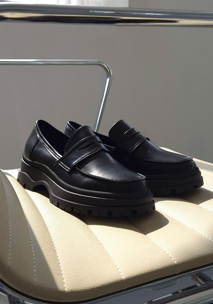 몰드창 페니 로퍼 데크슈즈 3.5cm 2컬러