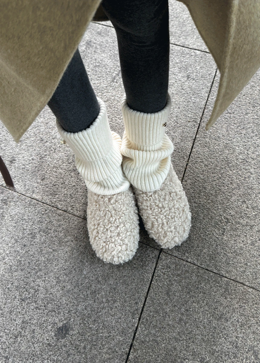 티라미수 골지 레그워머