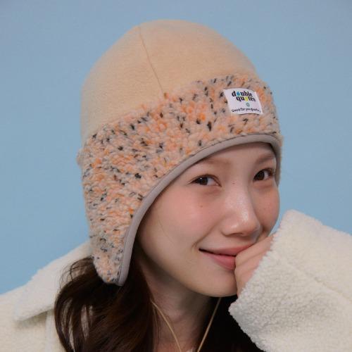 Mignon Fleece Hat (Nep Ivory) 미농 플리스 햇 (네프 아이보리)