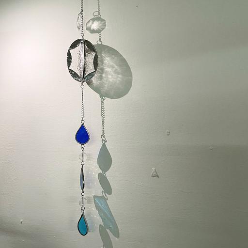 💧 물방울 비즈 스테인드글라스 썬캐쳐