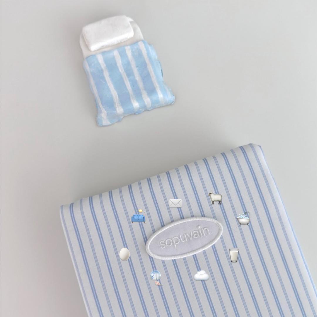 bebe diary (blue)