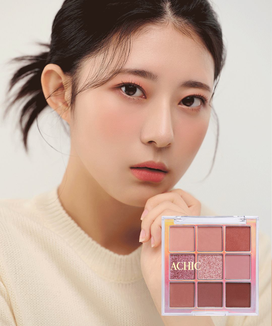 어시크 무드썸 섀도우 팔레트 01 모브오브 9.0g