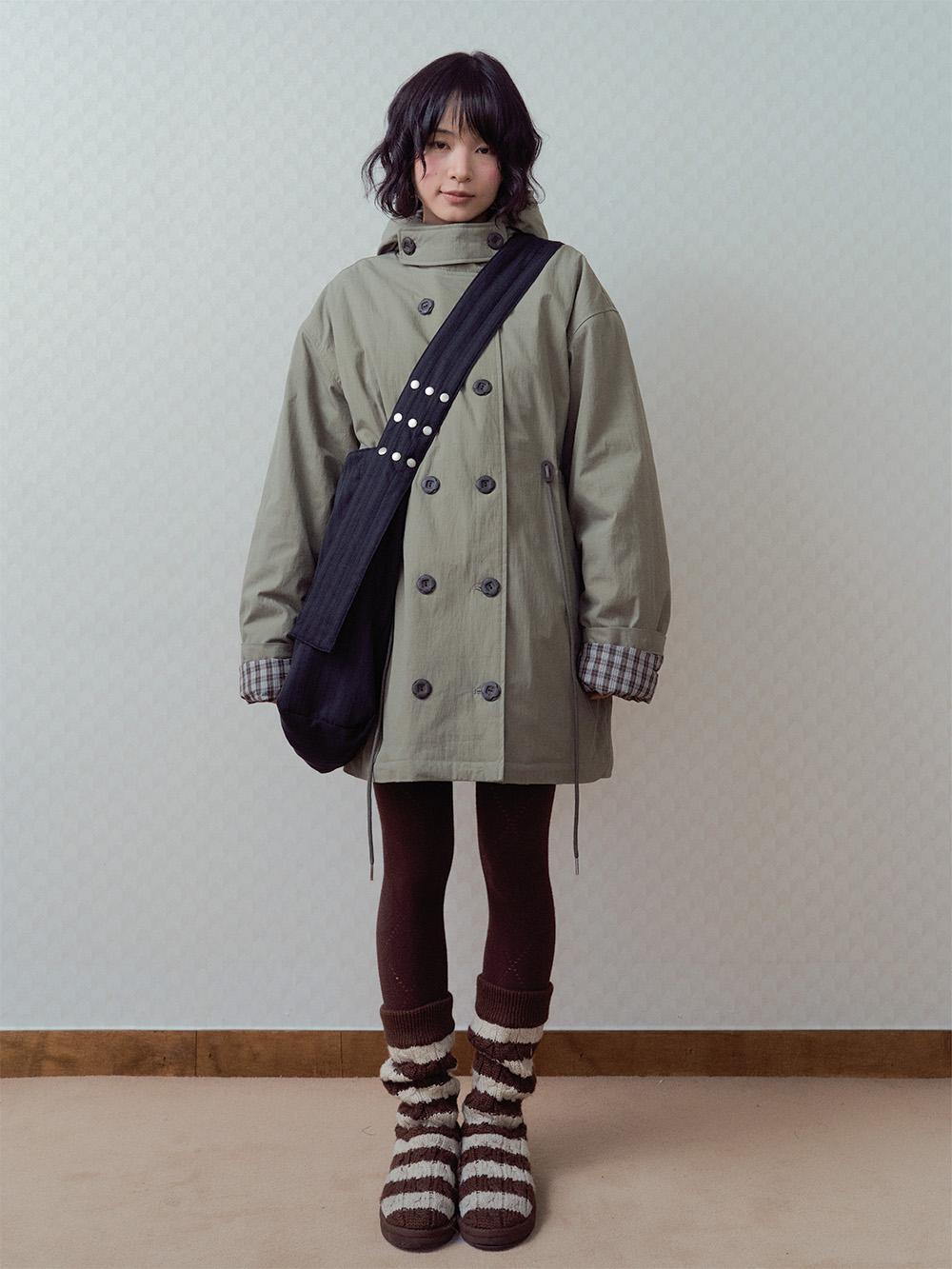 [1월 15일 이후 순차출고]STRIPE SNAP MULTI-WAY BAG, BLACK