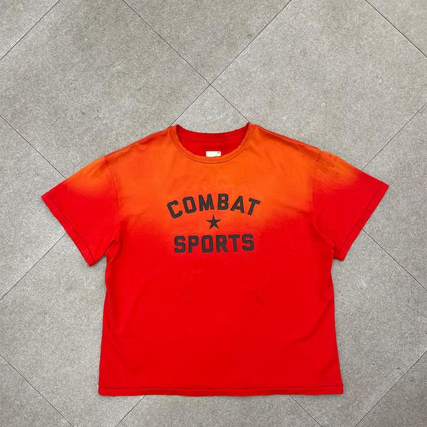 COMBAT SPORTS T-SHIRT RED