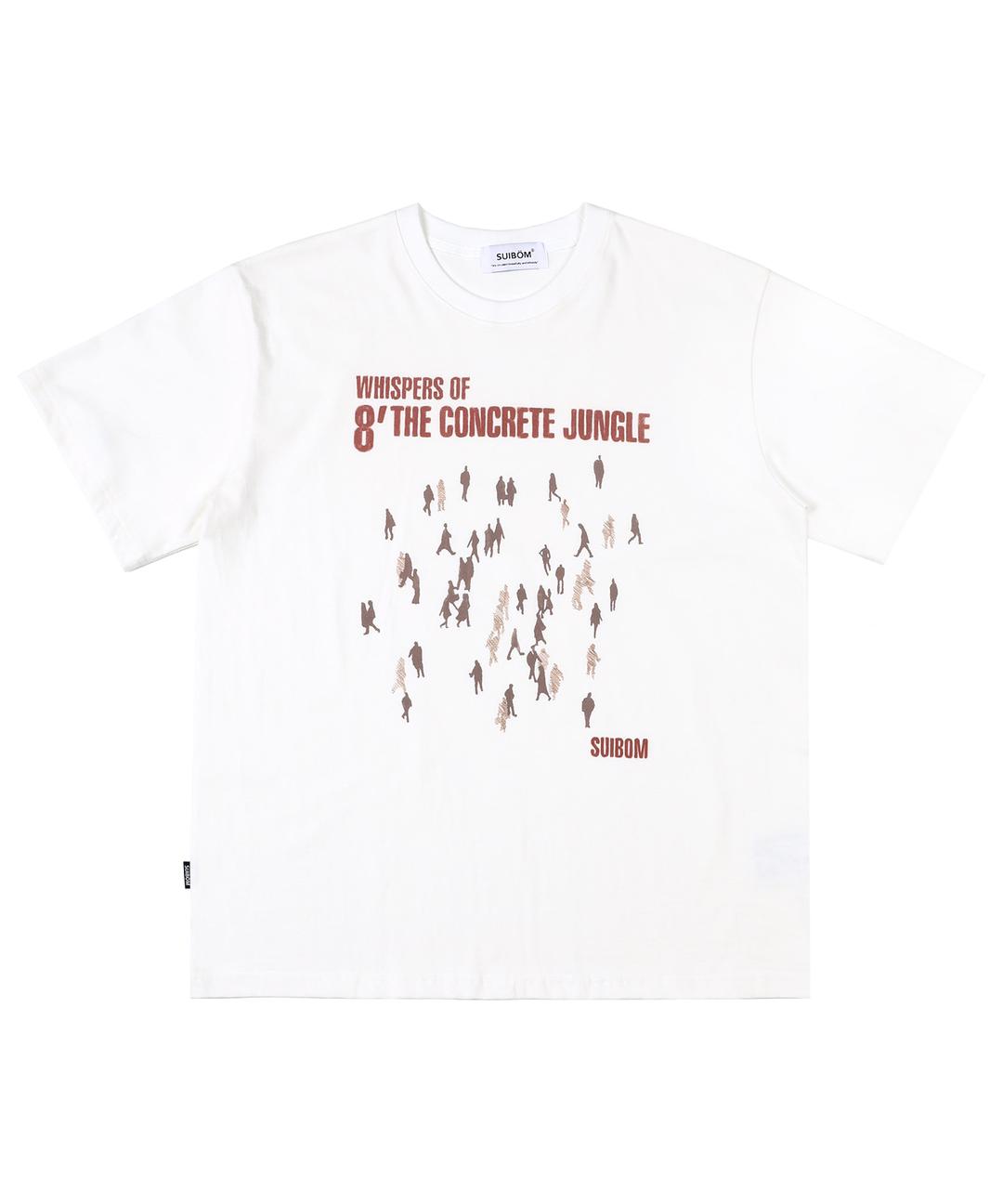 CONCRETE JUNGLE T-Shirt / Off white