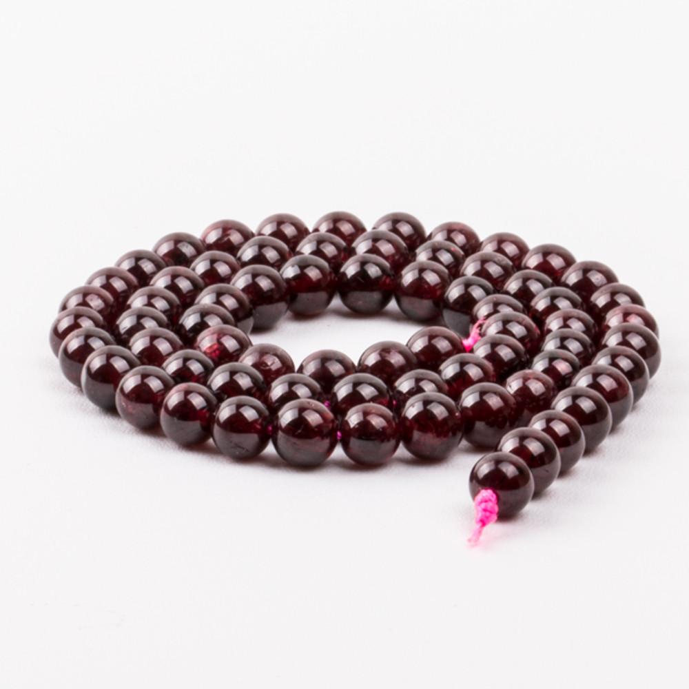 가넷 플레인 볼 1 줄 / 3mm~10mm