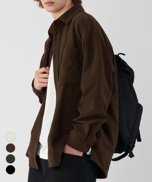 시티보이 빅 오버핏 코듀로이 셔츠 3Color