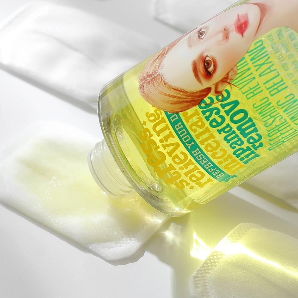 아리얼 스트레스 릴리빙 미셀라 립앤아이 리무버 300ml