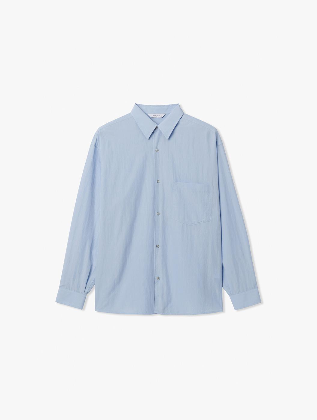 소프트 알앤 오버 셔츠 - 라이트 블루