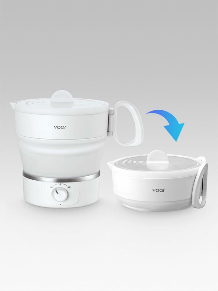 보아르 폴더블 휴대용 전기포트 분유포트 접이식 여행용 햇반 커피 프리볼트