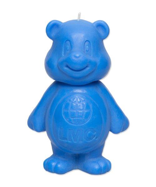 LMC BEAR CANDLE blue