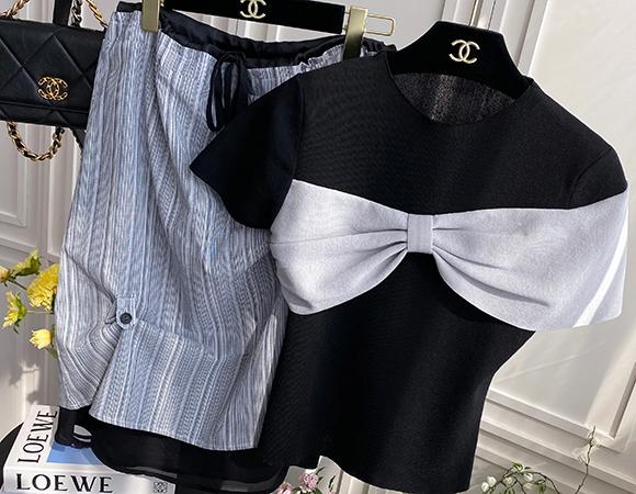 많이 나가요!★주문폭주★펠리아 리본 니트