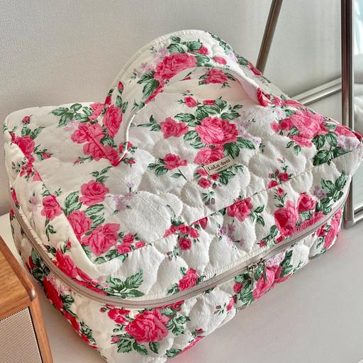 빈티지 누빔 파우치백 {최고 인기}