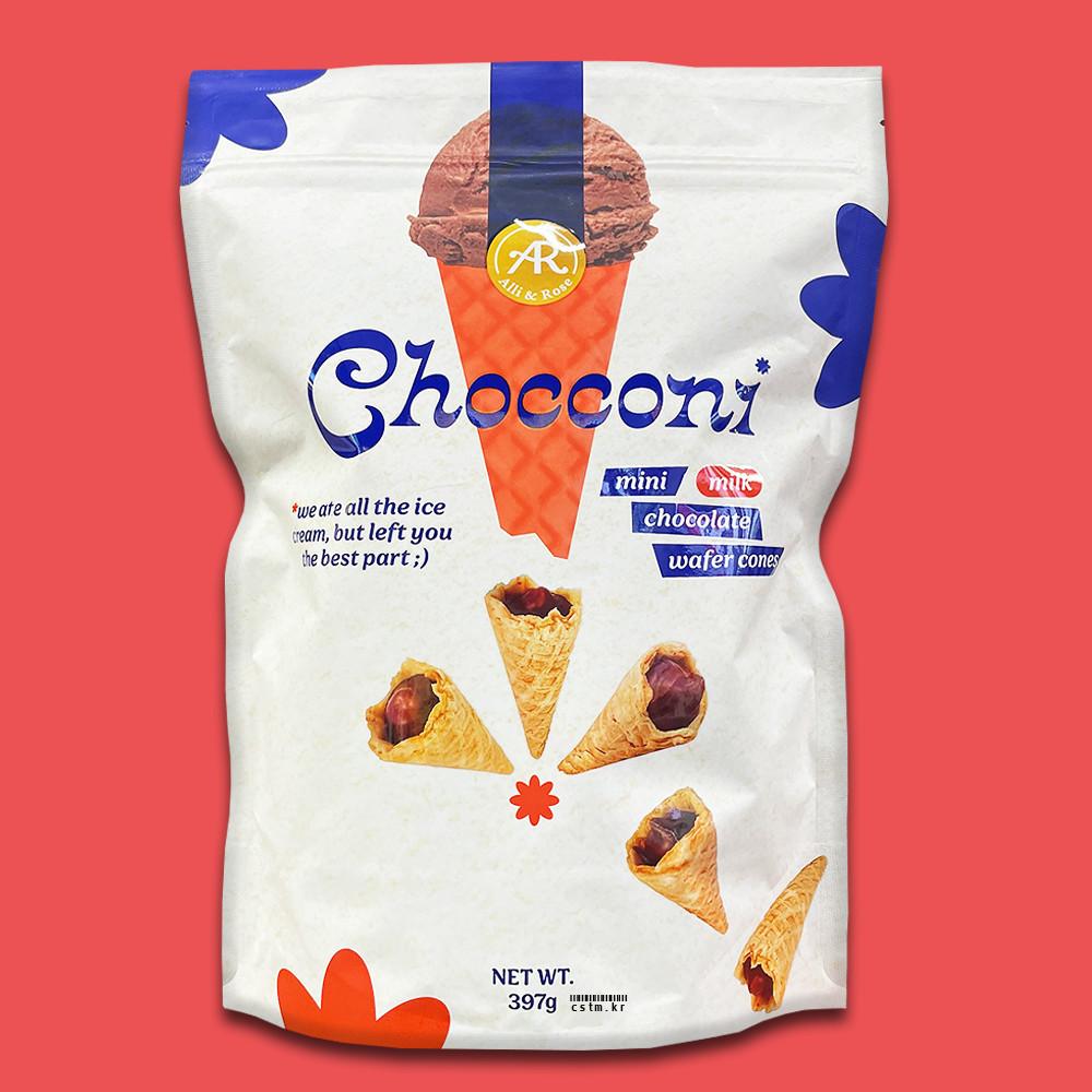 미니 초코 와퍼콘 397g 코스트코 초콜릿 와플콘 [원산지:태국]