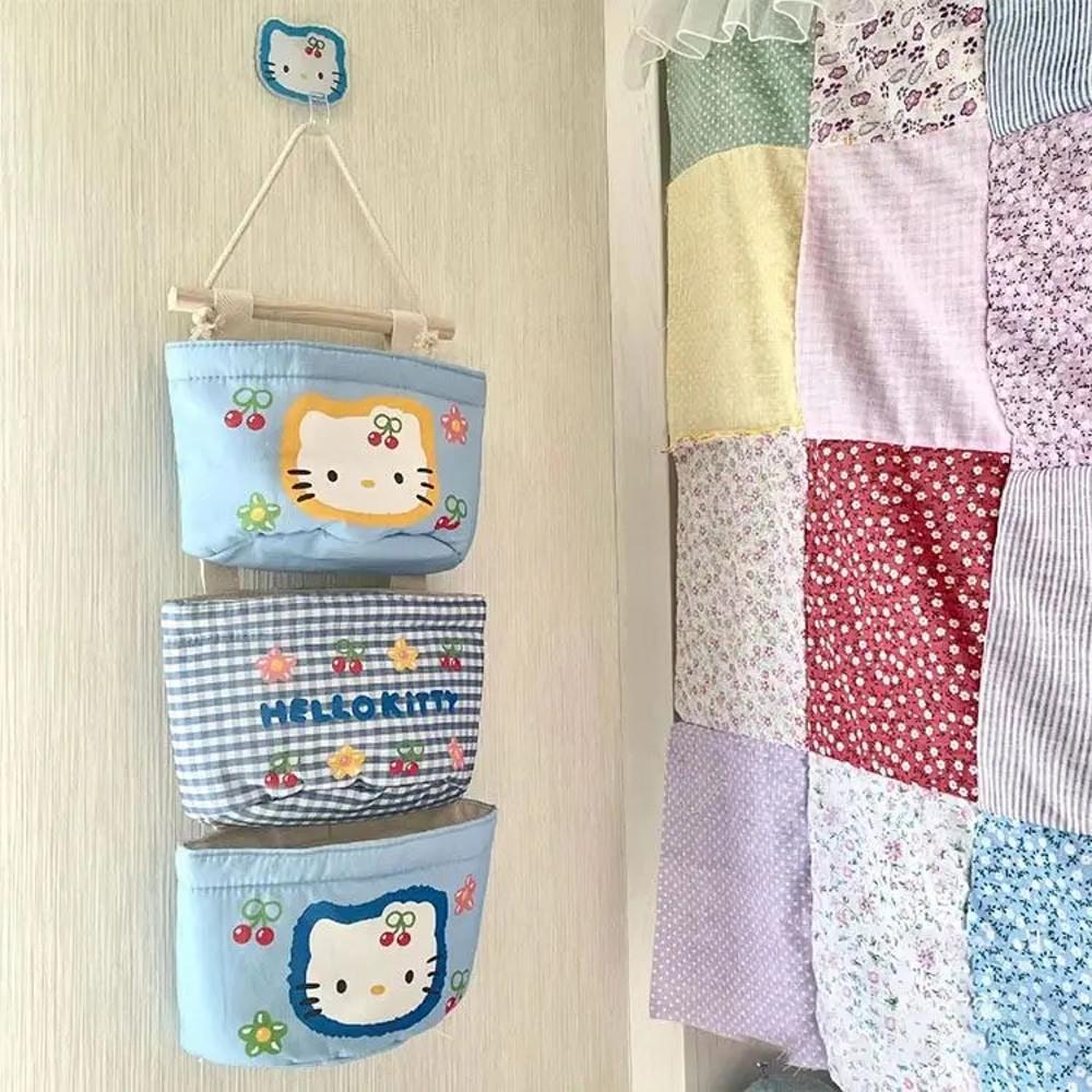 (재입고)헬로키티 벽걸이 정리함 수납함