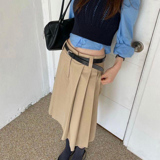 スカート Jichoi CARGO SKIRT PANTS 지초이 [jichoi] SS22 CARGO SKIRT PANTS (IVORY) - 위시버킷