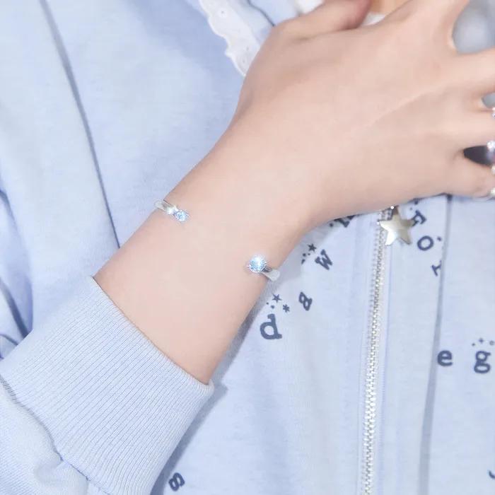 Star Open Bangle -(Your Custom)