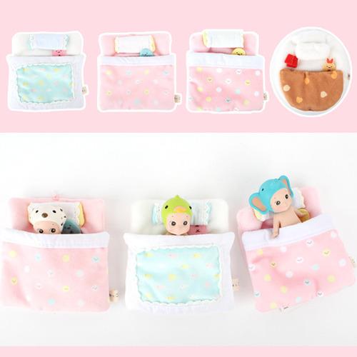 스밋코구라시 인형 이부자리4종 악세사리 인형침대